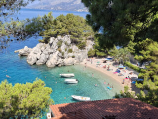 Die Strände von Brela